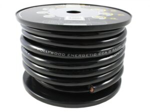 CCA PCB 0 - 15m Rol CCA Stroomkabel - 53,0mm² Zwart