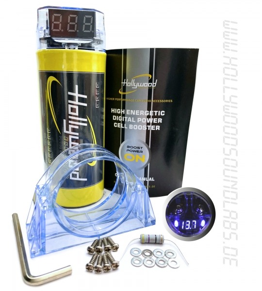 HCM.5 - 0.5F HDFT auto HiFi Condensator - 400 Watt