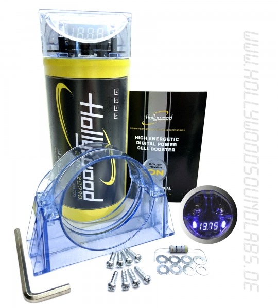 HCM 1 - 1F HDFT auto HiFi condensator - 600 Watt