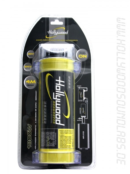HCM 4 - 4F HDFT auto HiFi Condensator - 1800 Watt