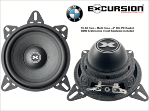 PX 4M - 10cm DIN / BMW / MB full range speakers