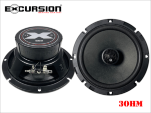 SHX 652 - 16,5 cm DIN 2Way coaxiaal met stoffen tweeter