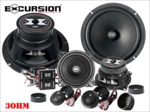 SHX 8.3C - 20cm DIN 3Weg componenten systeem