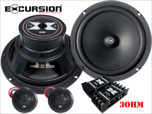 SHX 8C - 20cm DIN 2Wege componenten systeem