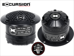 SXX T1 - 60 mm STREET XENON Dompression Tweeter Set