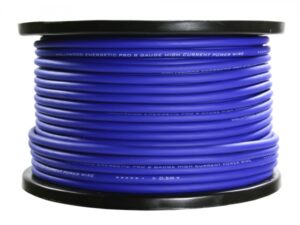 PRO PCBL 8 - 75m Rol PRO Stroomkabel - 9,6mm² Blauw